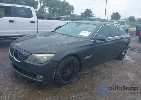 2011 BMW 750I xDrive из США, поврежденный, VIN WBAKC6C54BC394675